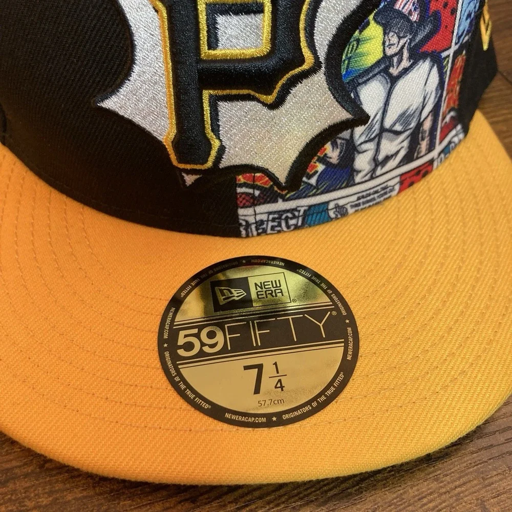Pittsburgh Pirates New‎ Era 59FIFTY 7 1/4 Hat 2025 New Fitted Cap